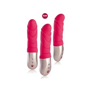 mini vibrador Flora Fun Factory, mini sextoy rojo