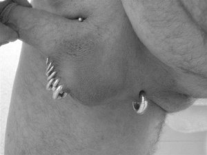 piercing de guiche, piercing íntimo