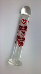 puro amor 2 sextoy de vidrio brillante
