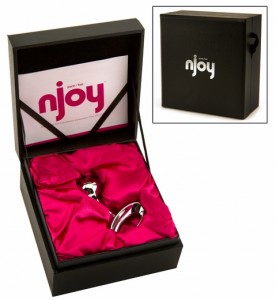 Caja de almacenamiento para tapones anales pequeños Njoy